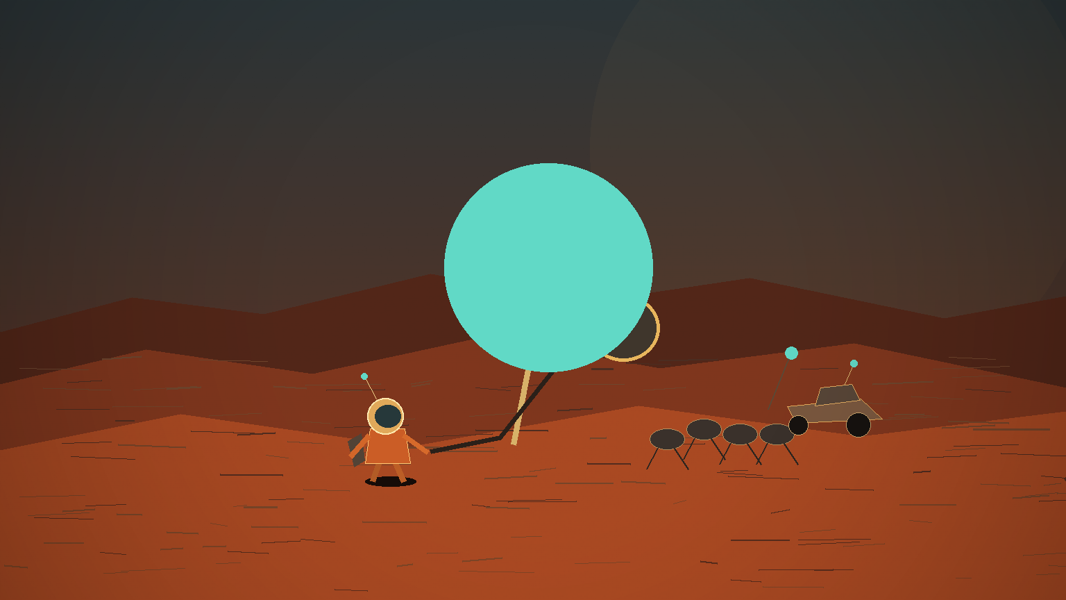 The Invincible illustrated playthrough panel: Mission log, impossible fried relay, replacement part, and android reboot turn camp searching into active problem-solving.